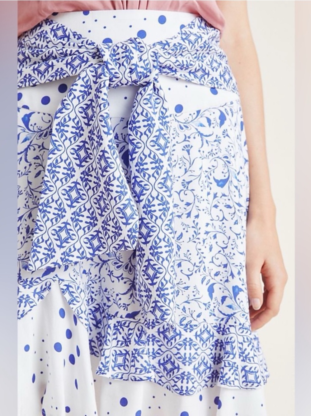 Anthropologie Maeve Lillian Tiered Skirt - Picture 2 of 7